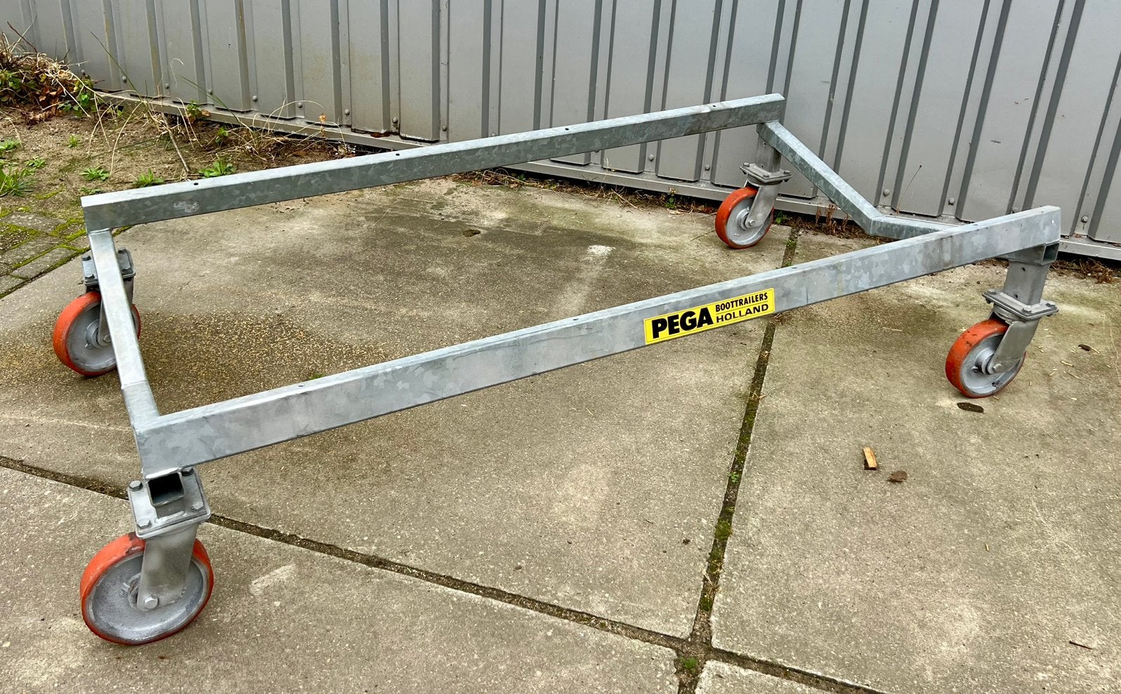 Pega Haventrailer, showroom bok, stallingstrailer 3x poot, Ophalen of Verzenden