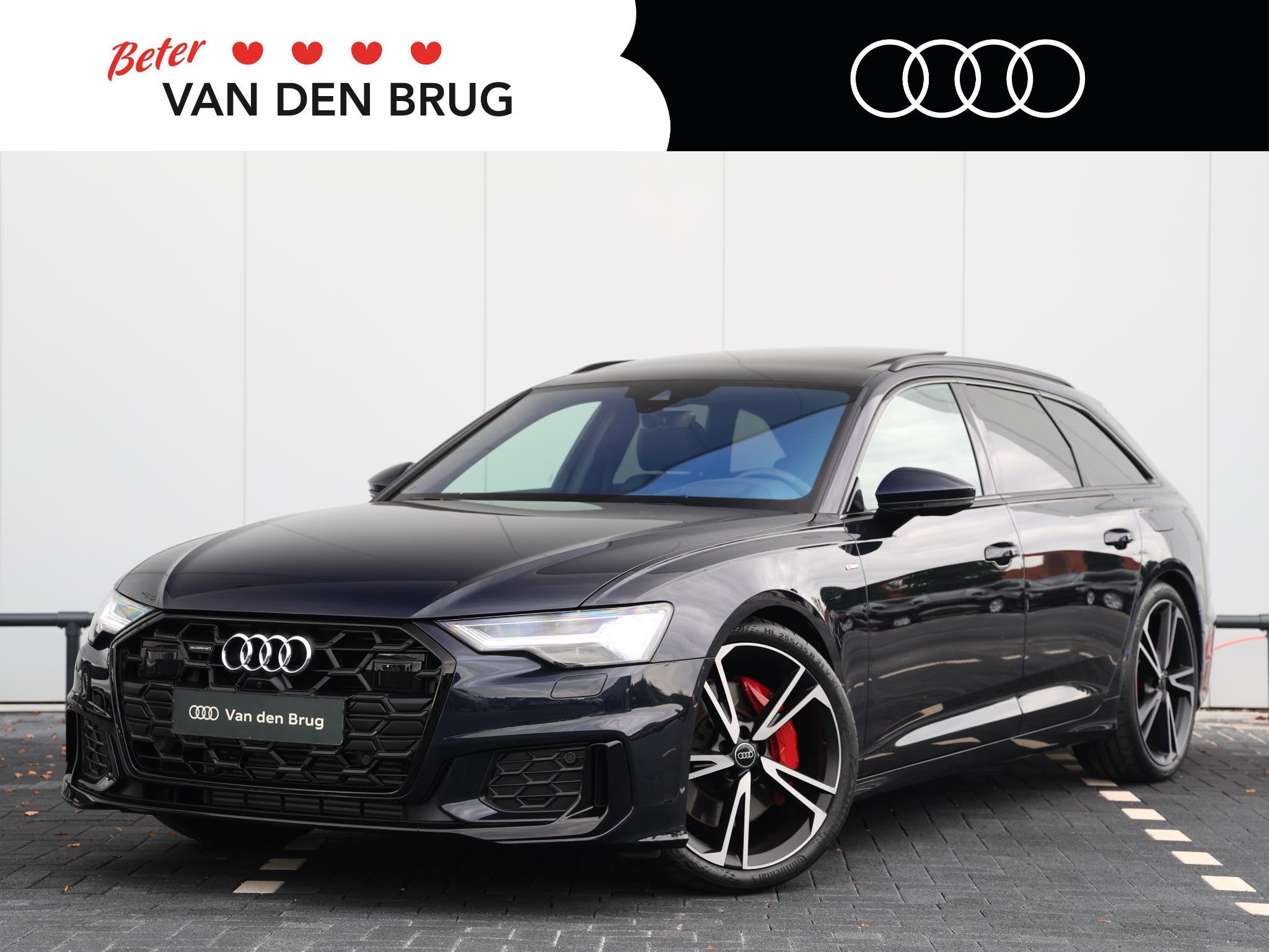 Audi A6 Avant 55 TFSI e quattro S edition Competition 367pk, Auto's, Parkeerassistent, Gebruikt, 4 cilinders, Vierwielaandrijving