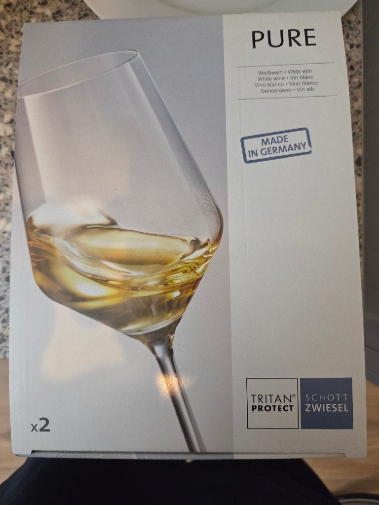 2 Schott Zwiesel wijnglazen nieuw in doos, Ophalen, Nieuw, Borrel- of Shotglas