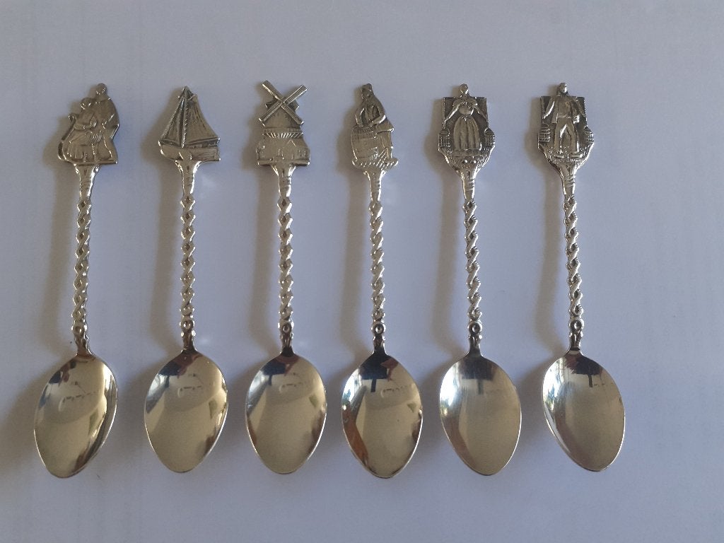 Zilveren Lepeltjes/Vorkjes (oud), Ophalen of Verzenden, Zilver