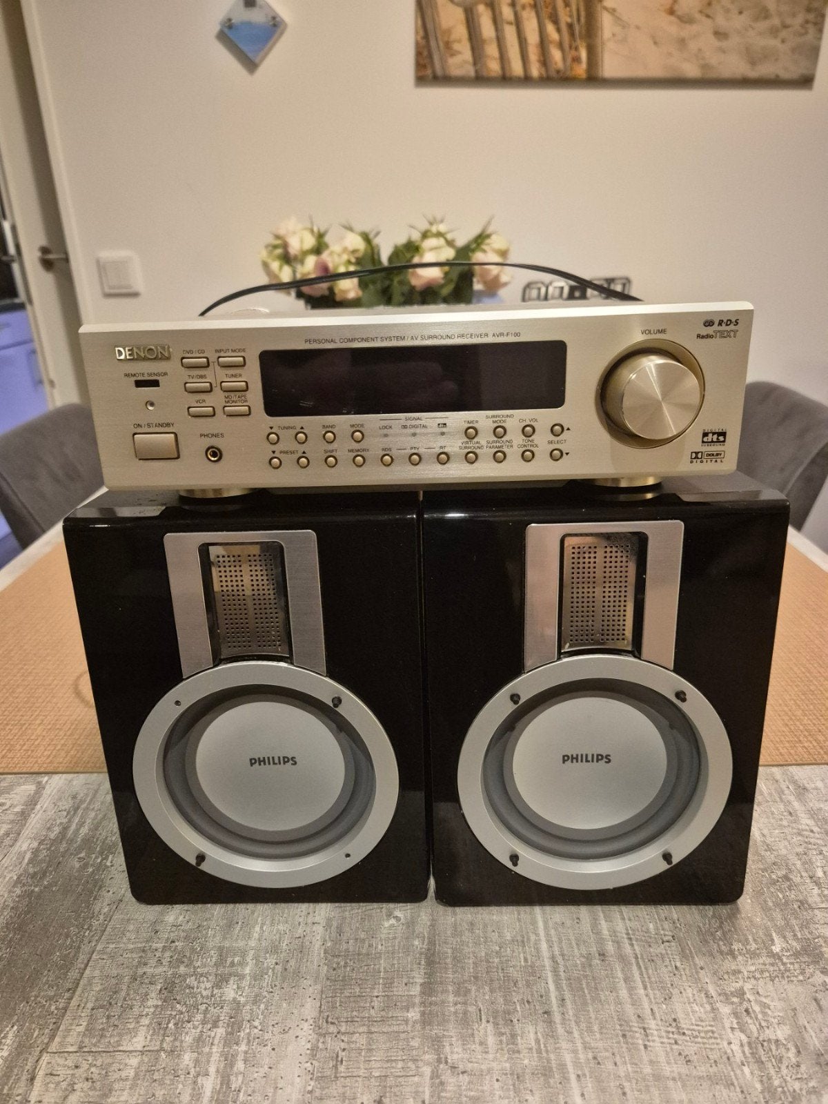 Denon AVR-F100 stereo sets, Ophalen of Verzenden, Denon