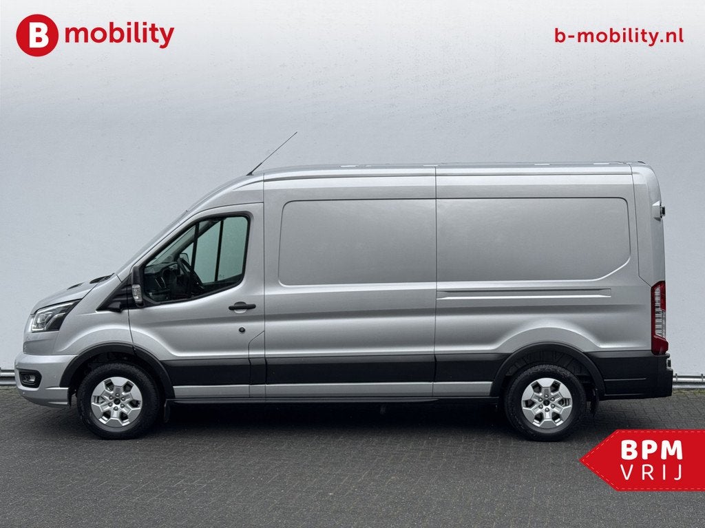 Ford Transit 350 2.0 TDCI 165PK L3H2 Limited Nieuw Type Auto, Stof, 4 cilinders, 2800 kg, Bedrijf