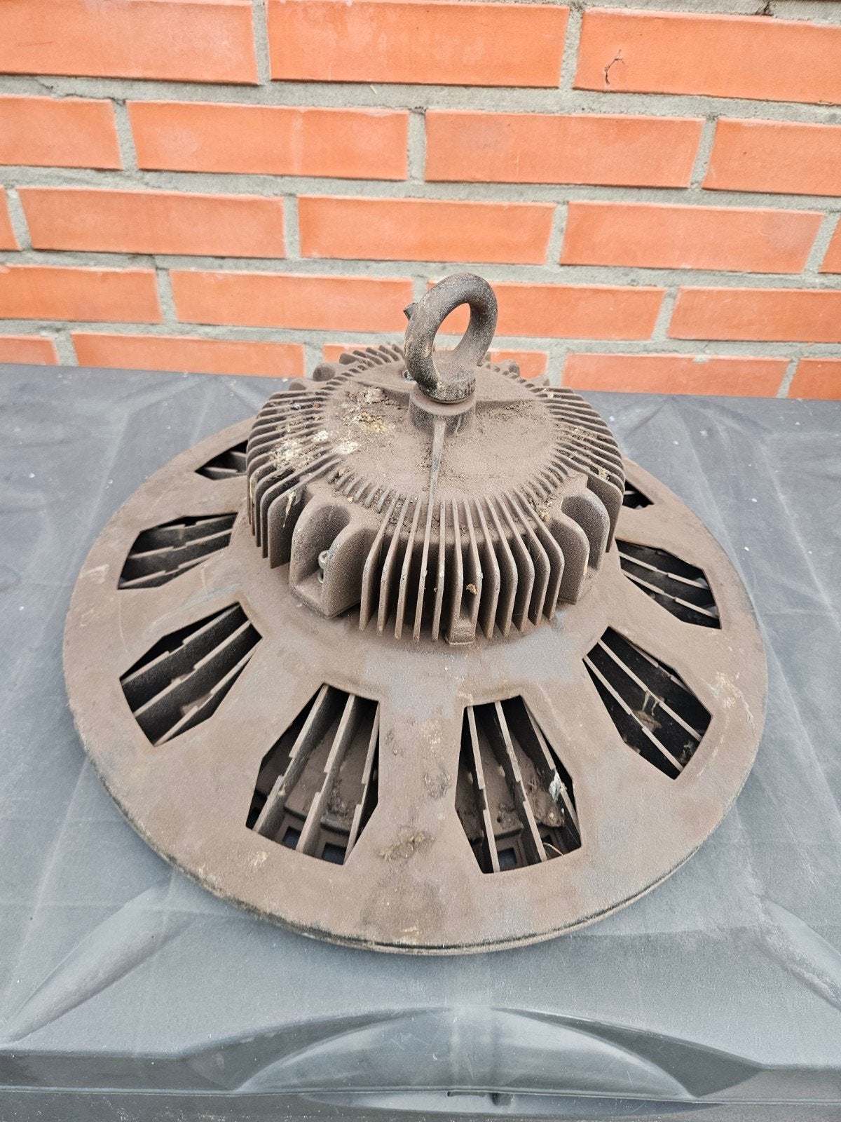 Oude lampen van scheepsbouwhal, Antiek en Kunst, Antiek | Lampen, Ophalen of Verzenden