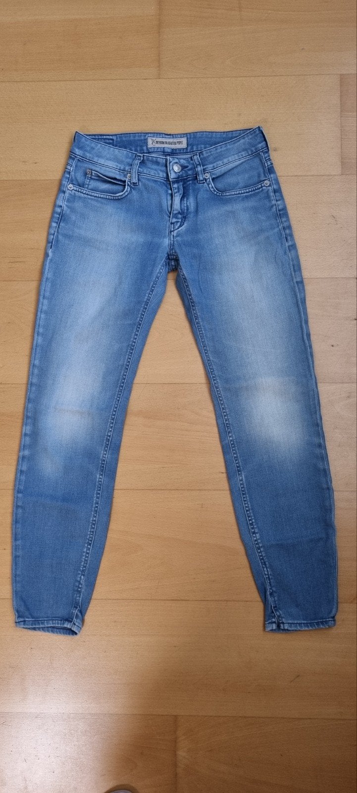 Cropped jeans van Drykorn W28 L34, Ophalen of Verzenden, Zo goed als nieuw, Blauw, W30 - W32 (confectie 38/40)
