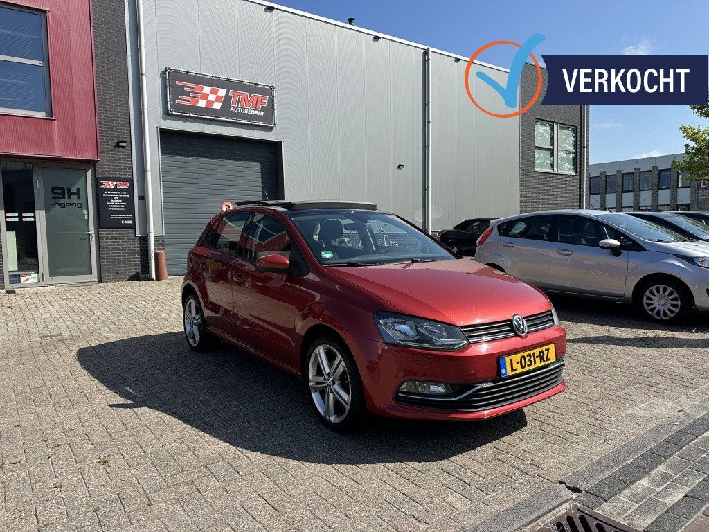 Volkswagen Polo VERKOCHT 1.2 TSI Highline Vol Opties Goed On, 21 km/l, Euro 6, 4 cilinders, Bedrijf