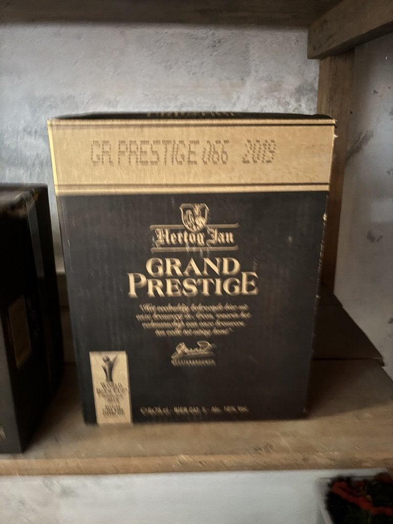Hertog Jan Grand Prestige 2019 - Ongeopende doos (6 flessen), Verzamelen, Ophalen of Verzenden, Nieuw, Flesje(s), Hertog Jan