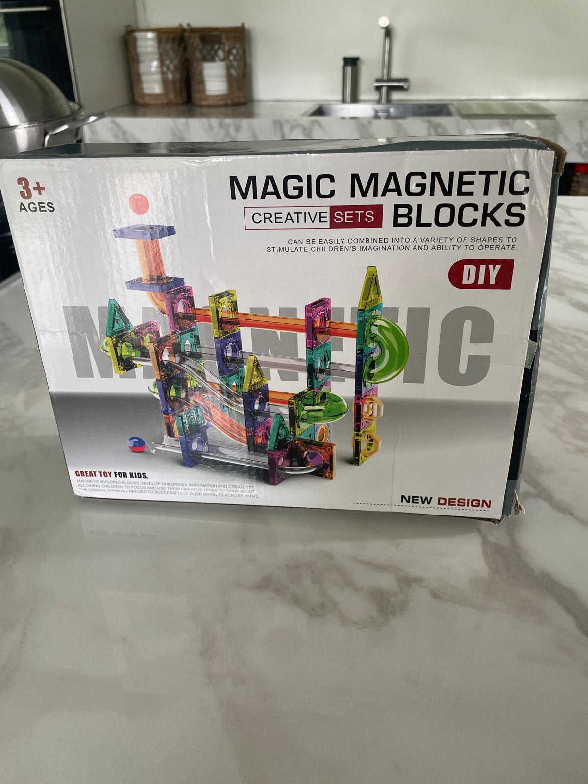 Magic Magnetic Blocks Creatieve Set, Ophalen of Verzenden, Zo goed als nieuw, Overige merken