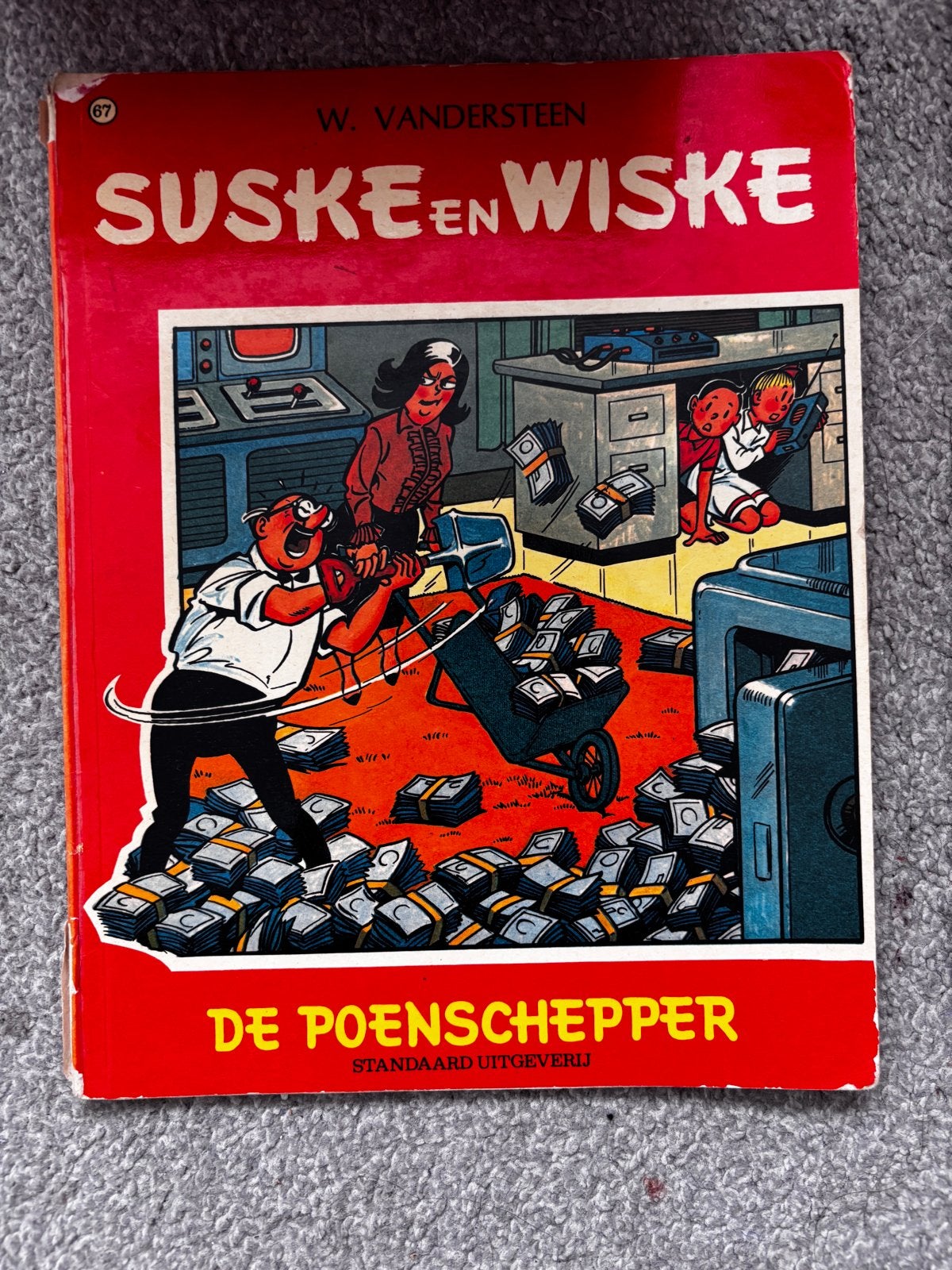 Suske en Wiske - De Poenschepper (1968), Eén stripboek, Ophalen, Gelezen