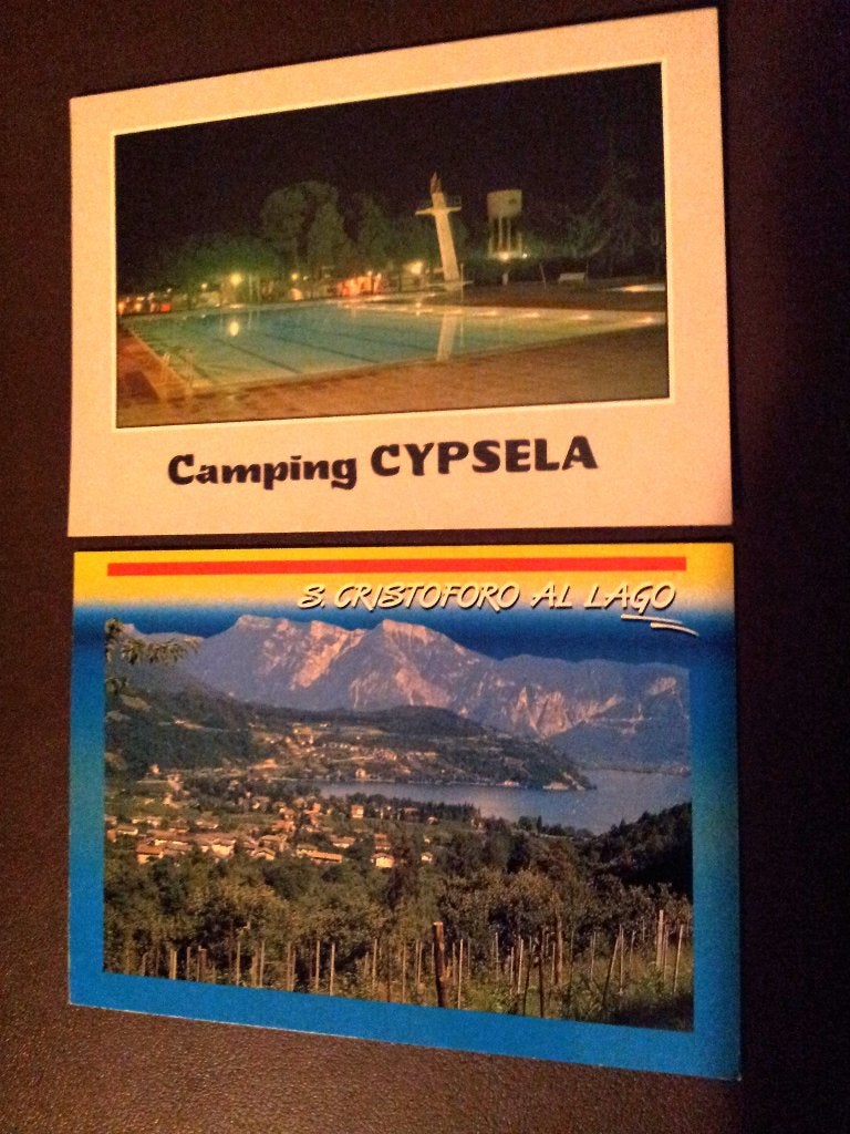Ansichtkaarten gelopen Italië Gerona per stuk bieden, Ophalen of Verzenden, 1980 tot heden, Gelopen, Italië