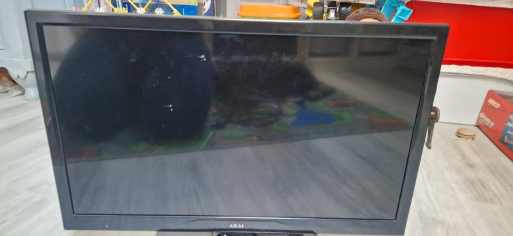 Akai TV met afstandsbediening - Gebruikt, 50 Hz, Ophalen, Overige merken, Gebruikt