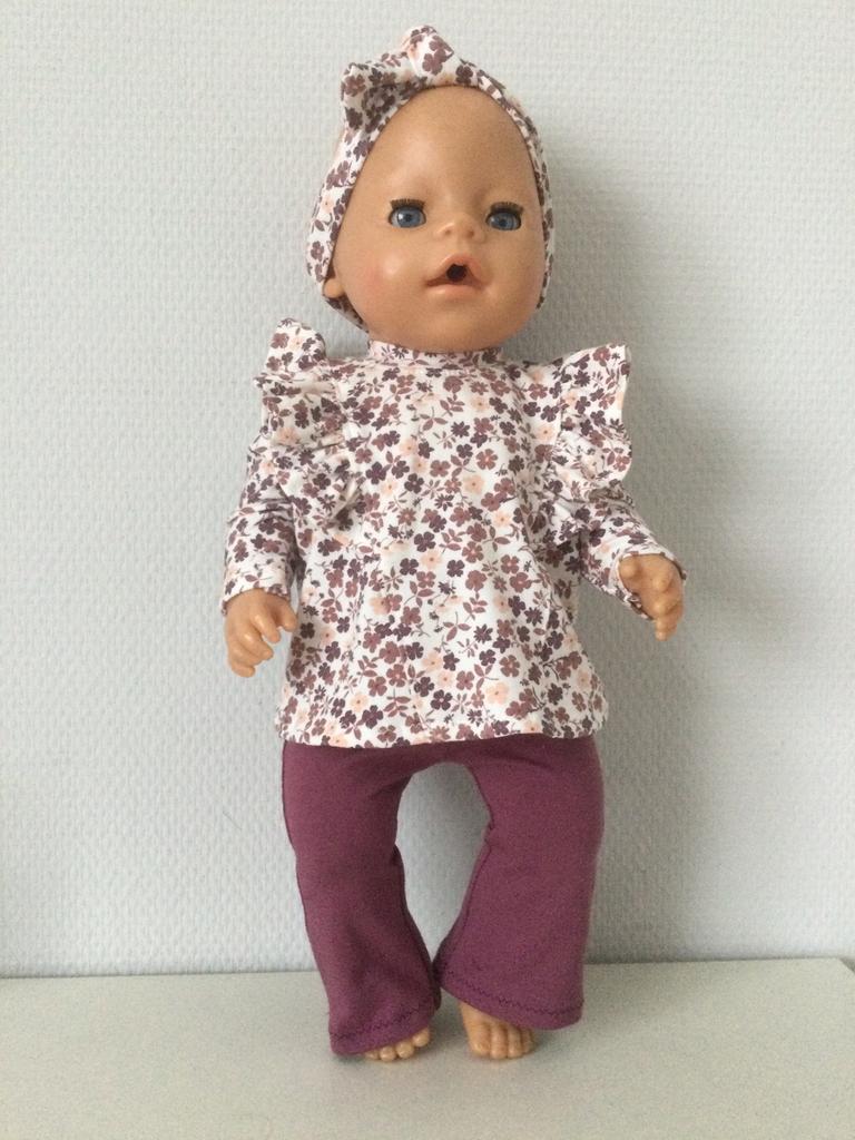 Poppenkleertjes babypop 43 cm babyborn pop 43 cm, Ophalen of Verzenden, Nieuw, Babypop