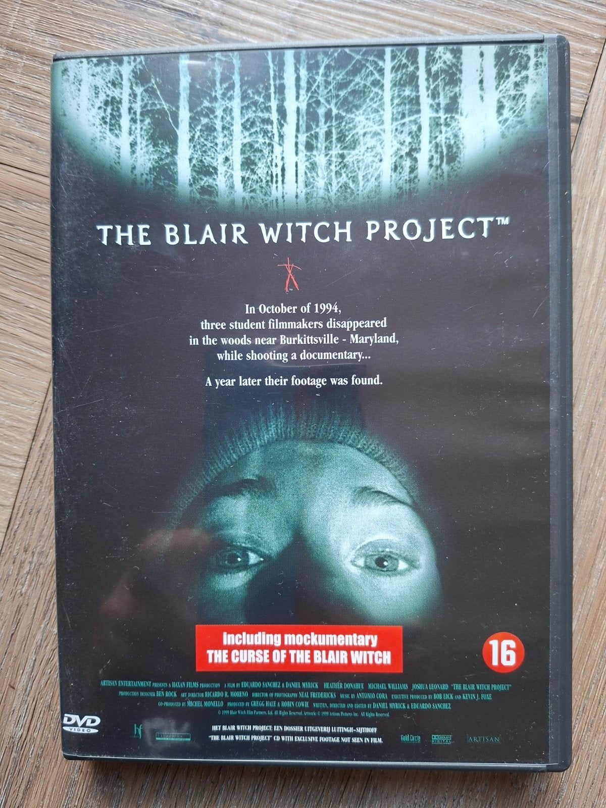 The Blair Witch Project - DVD (Horror, Cult), Ophalen of Verzenden, Zo goed als nieuw