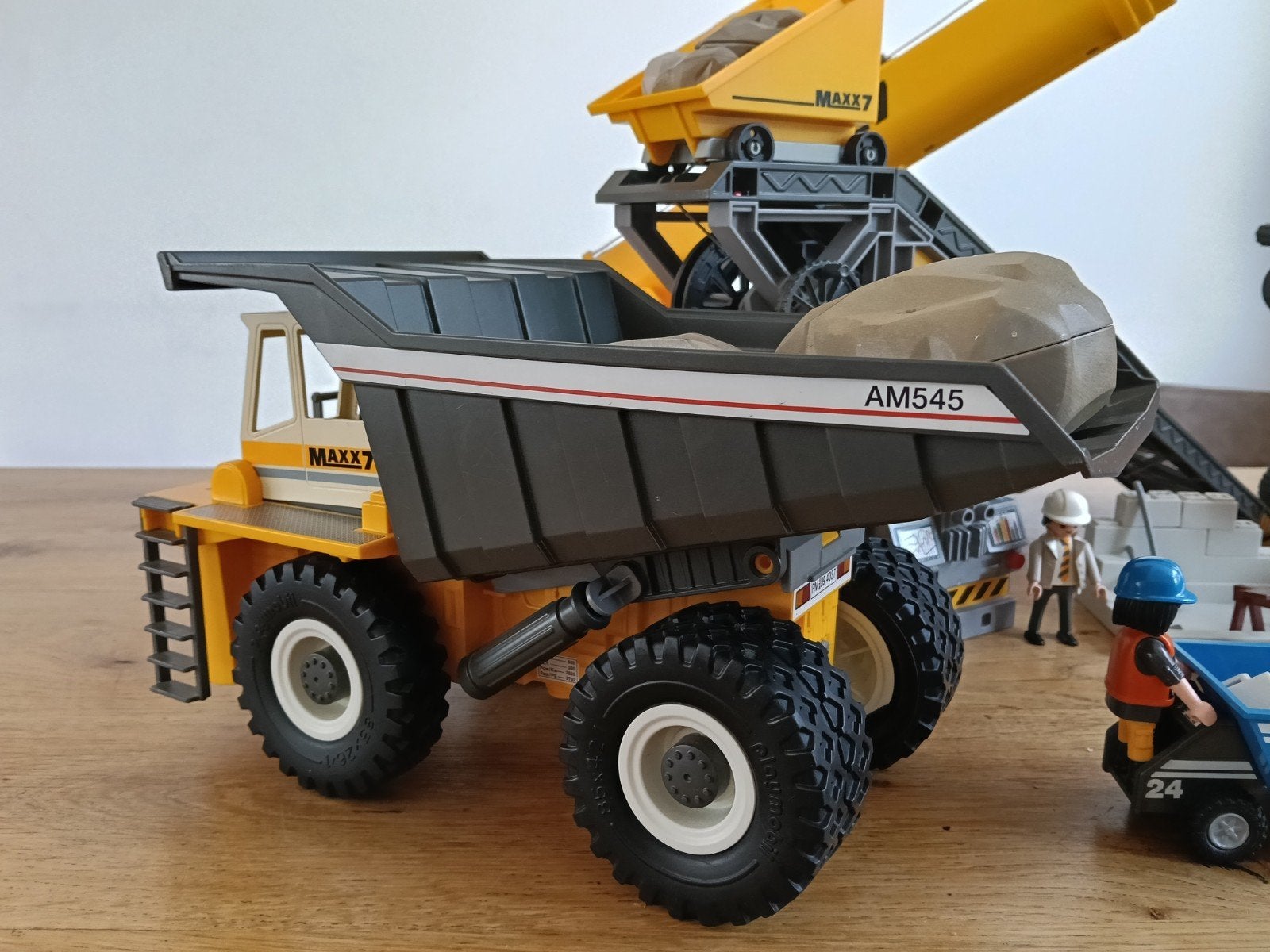 Foto 9 van Grote Playmobil Maxx7 Bouwplaats Set met Voertuigen