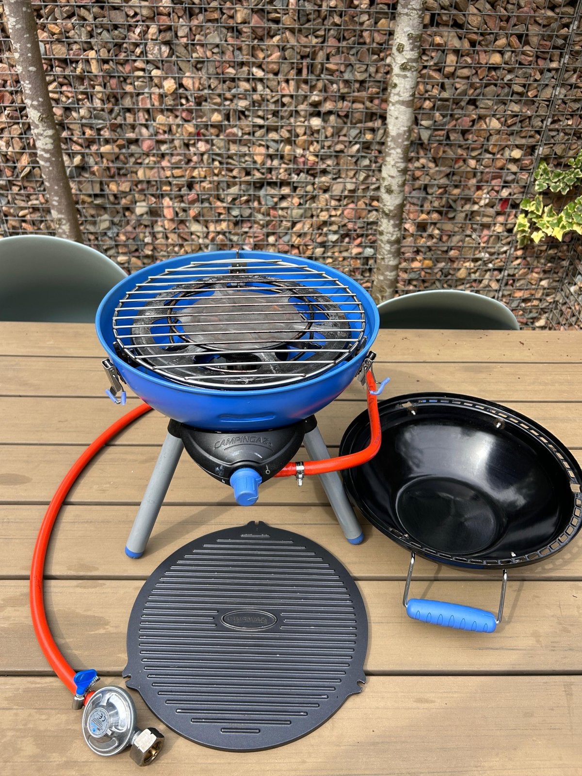 Campingaz Party Grill 400 - Compacte en veelzijdige gasbarbe, Ophalen, Zo goed als nieuw