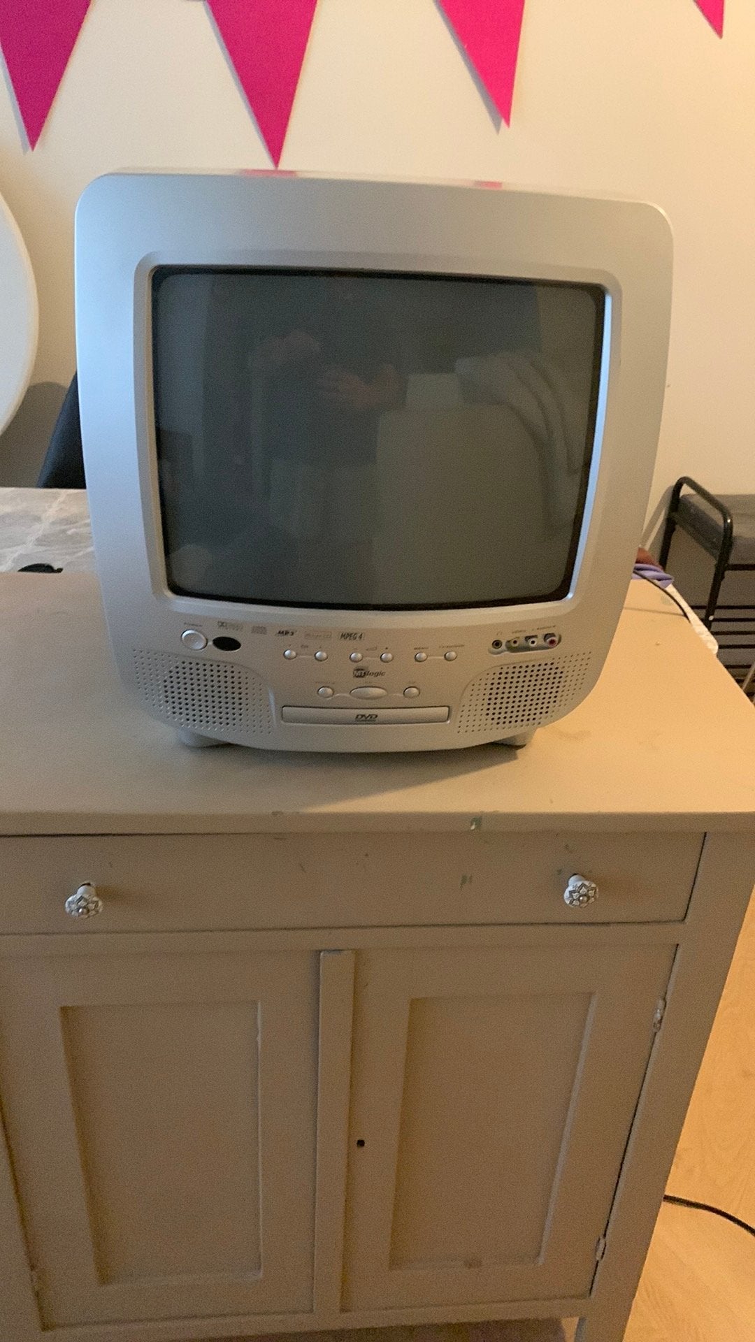 Tv met dvd-speler ingebouwd, Ophalen, Gebruikt, 50 Hz, Overige merken
