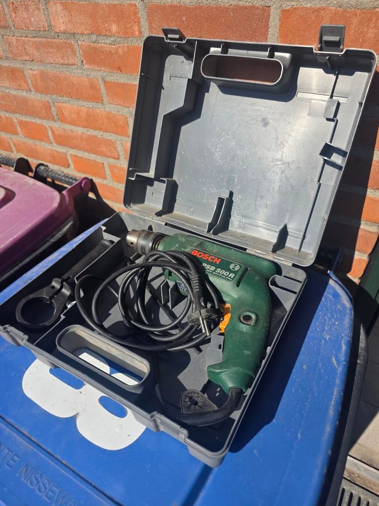 Boormachine Bosch PSB 500R, Ophalen of Verzenden, Gebruikt, 400 tot 600 watt, Boormachine