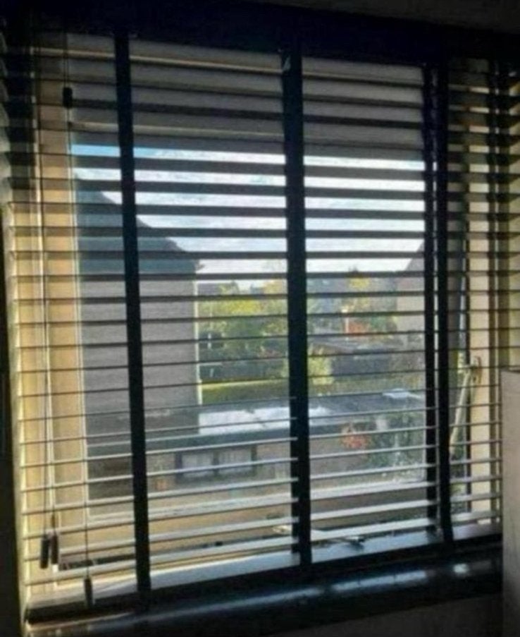 Houten luxaflex van Verano, Huis en Inrichting, Ophalen, Zo goed als nieuw, Zwart
