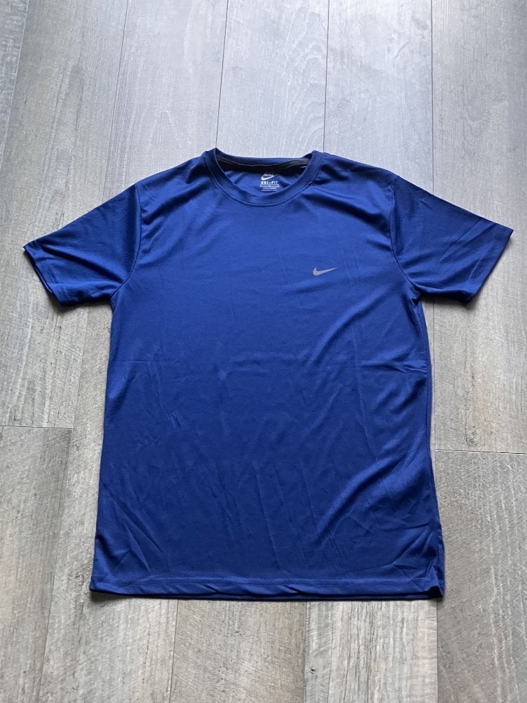 Blauw T-shirt DRI-FIT maat L, Overige merken, Ophalen of Verzenden, Zo goed als nieuw, Kleding