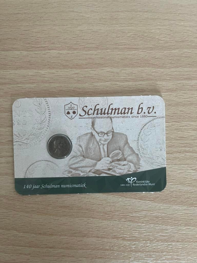 Schulman 140 jaar numismatiek zilveren munt 1880-2020, Postzegels en Munten, Munten | Nederland, Koning Willem III, Verzenden