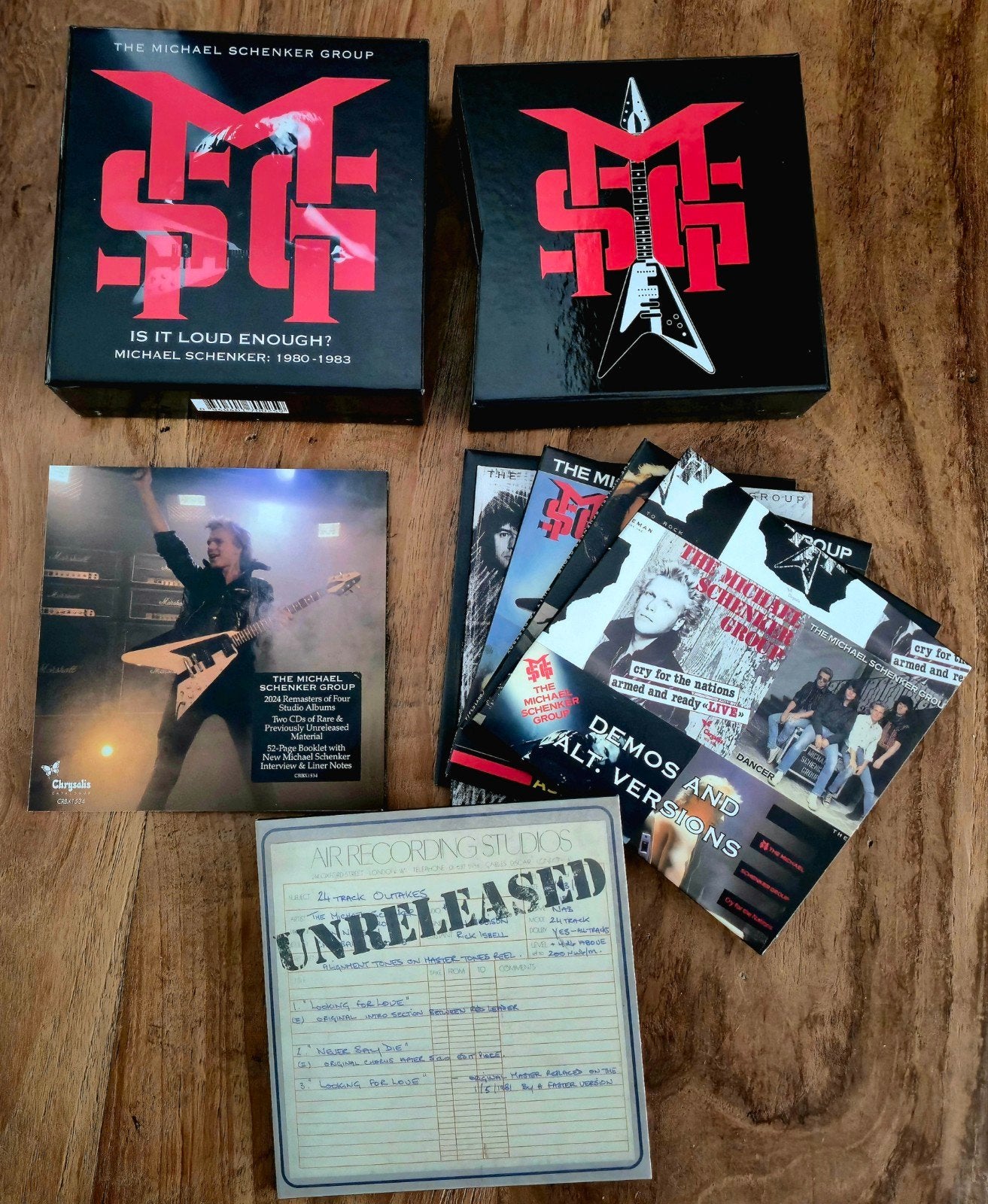 Michael Schenker Group - Is It Loud Enough? 6 CD Box, Boxset, Speciale editie, Ophalen of Verzenden, Zo goed als nieuw