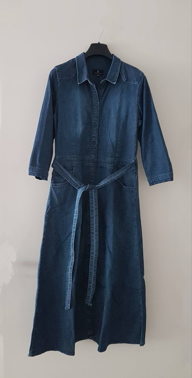 Mooie Mart Visser denim jurk, spijkerjurk - Maat 40, Kleding | Dames, Maat 38/40 (M), Blauw, Ophalen of Verzenden, Gedragen