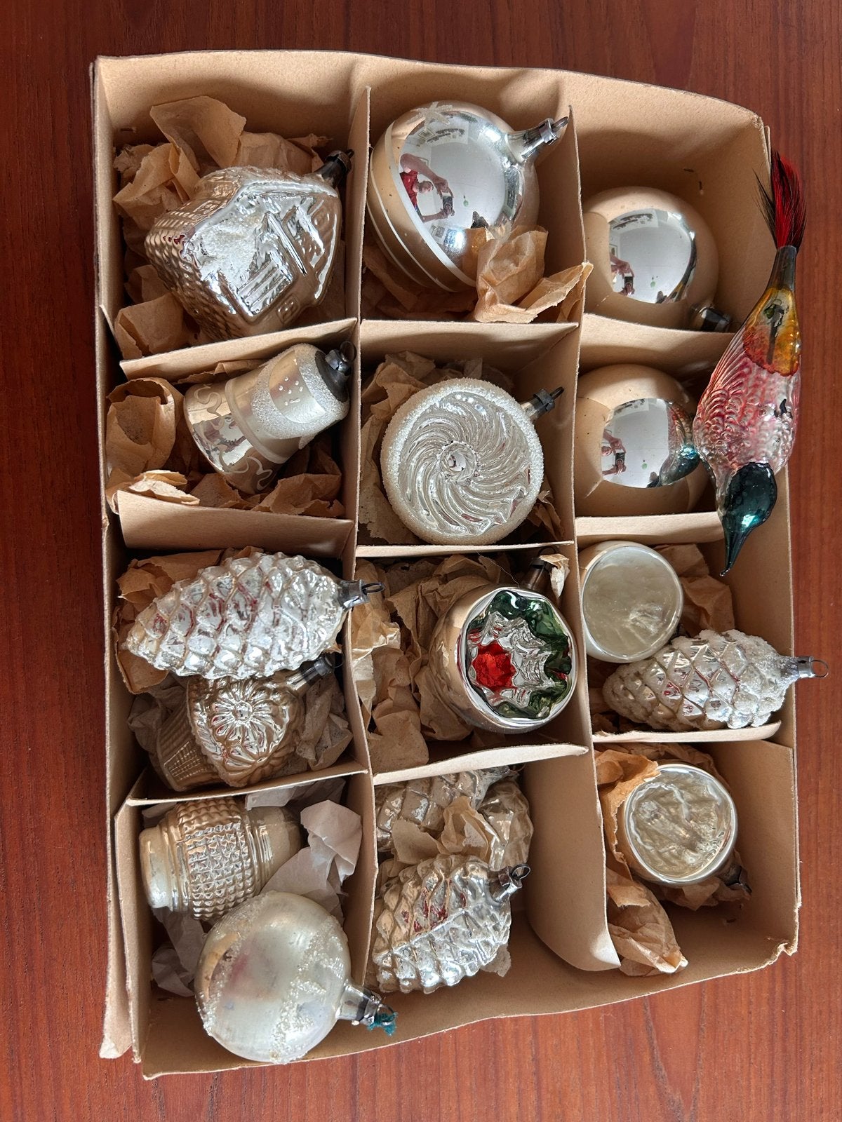 Antieke kerstballen, Ophalen of Verzenden