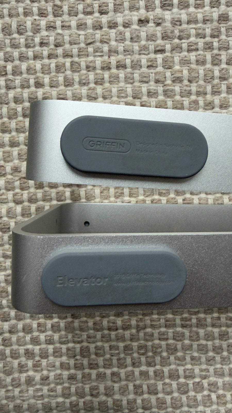 Griffin Elevator Laptop Standaard - Aluminium, Ophalen, Zo goed als nieuw