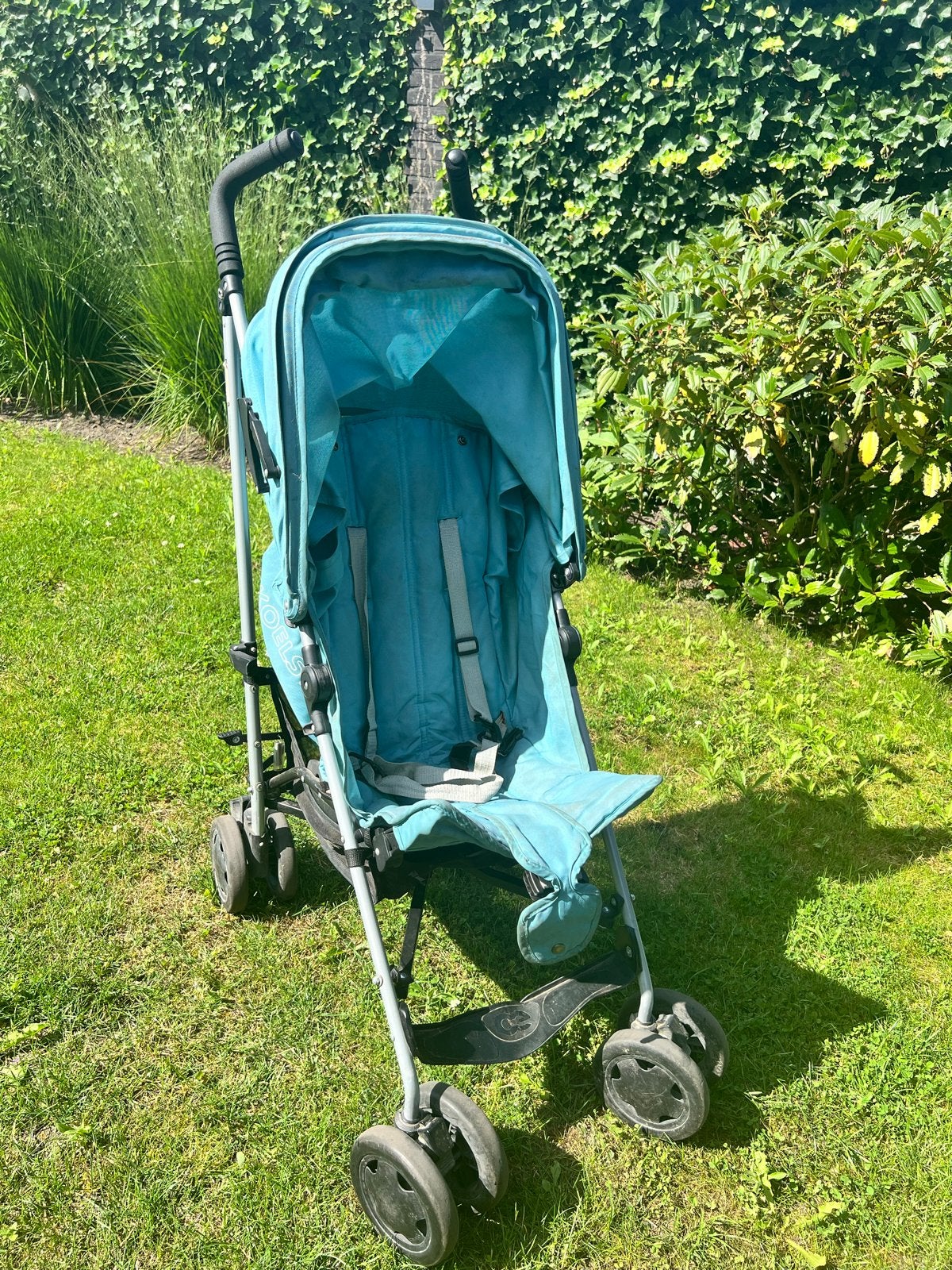 Koelstra Buggy - Turquoise - Gebruikt, Kinderen en Baby's, Buggy's, Gebruikt, Maclaren, Verstelbare rugleuning, Ophalen