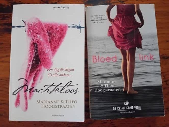 marianne en theo Hoogstraaten - Machteloos - bloedlink, Boeken, Ophalen of Verzenden, Gelezen, Marianne en theo Hoogstraaten