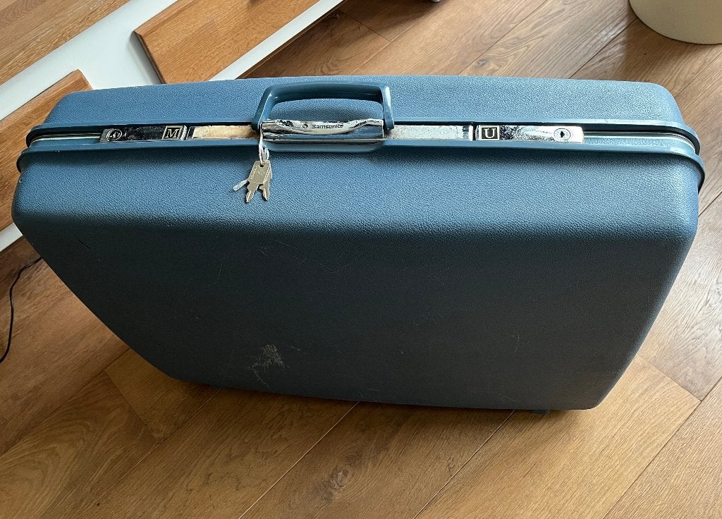 Vintage Samsonite Royal Traveller koffer hardshell 70x50 cm, Ophalen, Gebruikt, Hard kunststof, 45 tot 55 cm