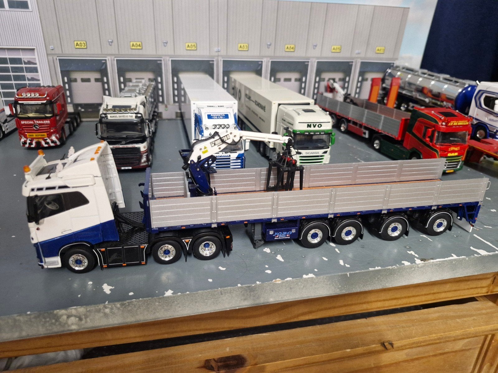 volvo FH met stenentrailer wsi frank ooms, Ophalen of Verzenden, Zo goed als nieuw, Bus of Vrachtwagen, Wsi