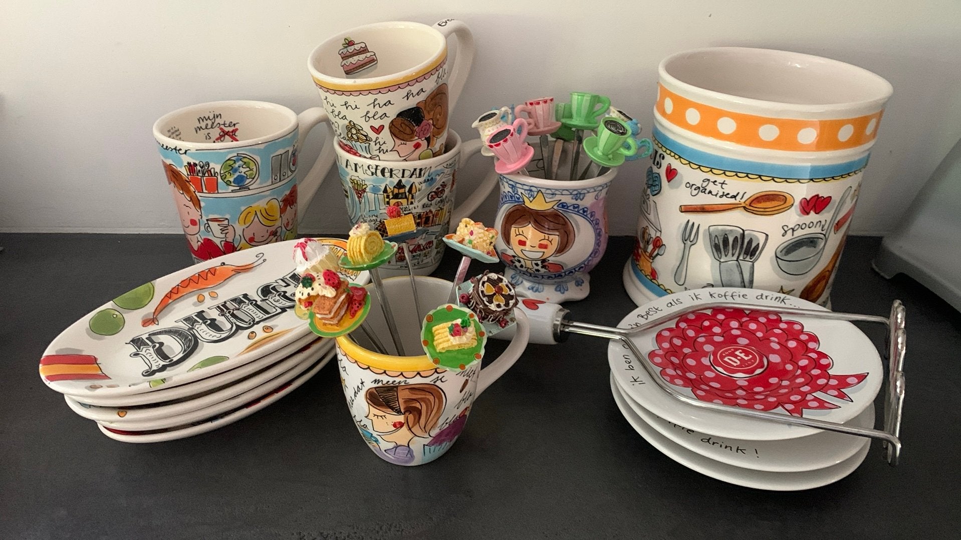 Blond Amsterdam servies, Ophalen, Zo goed als nieuw, Aardewerk