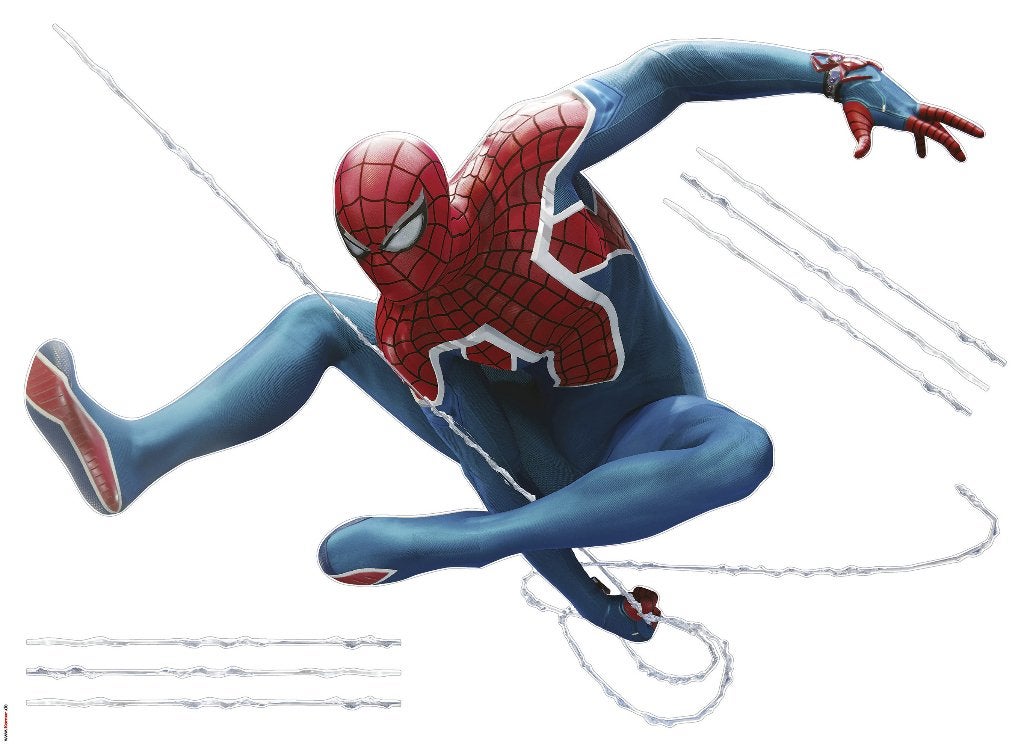 Spiderman Muursticker 70x100 cm - Marvel, Verzenden, Nieuw, Strip of Tekenfilm