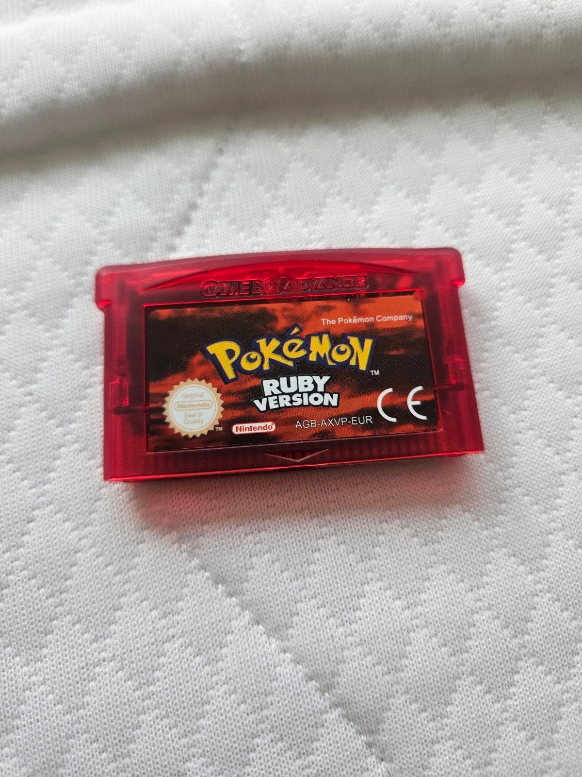 Pokémon Ruby Version Game Boy Advance (GBA) cartridge, Spelcomputers en Games, Games | Nintendo Game Boy, Gebruikt, 1 speler, Ophalen of Verzenden
