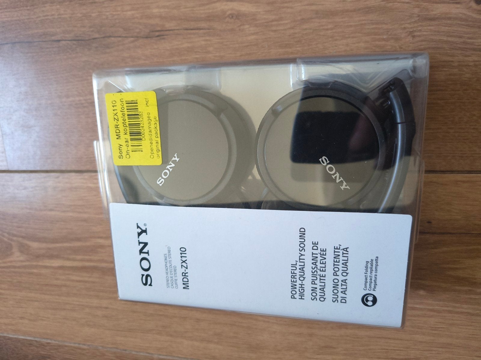 Sony MDR-ZX110, ., On-ear, Ophalen of Verzenden, Zo goed als nieuw