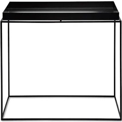 Hay Tray salontafel side - Zwart gepoedercoat staal, Huis en Inrichting, Tafels | Bijzettafels, Ophalen