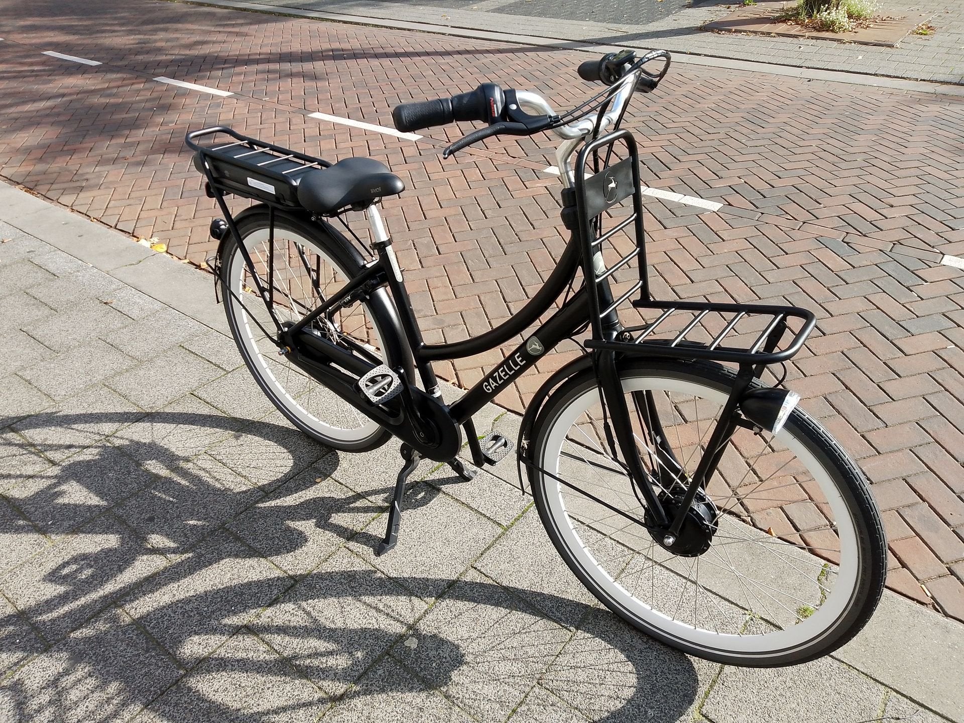 Gazelle Puur NL d46 elektrische damesfiets /transportfiets, Gebruikt, -, -, Minder dan 47 cm