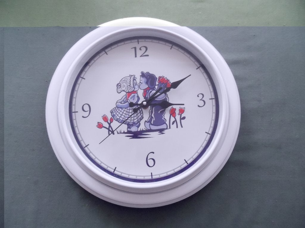 Lekker Hollandse klok., Ophalen of Verzenden, Zo goed als nieuw, Wandklok