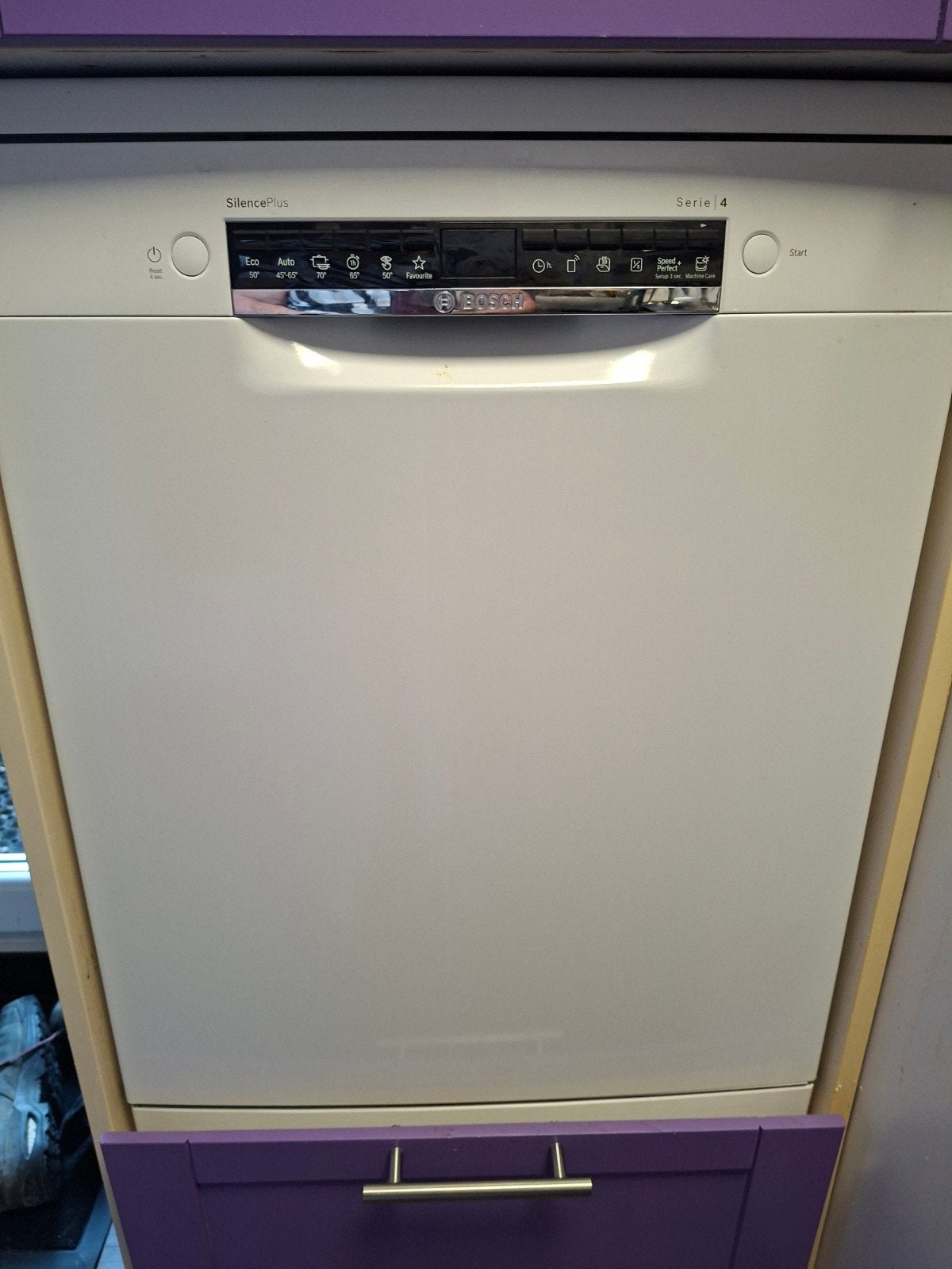 Bosch SilencePlus Serie 4 Inbouw Vaatwasser, Witgoed en Apparatuur, Vaatwasmachines, Ophalen, Energieklasse A of zuiniger, 60 cm of meer