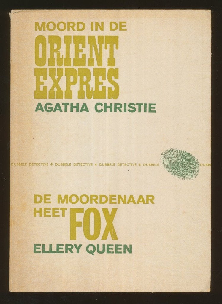 CHRISTIE, A: Moord in de Orient Expres / De moordenaar, Gelezen, Christie, A / Queen, E, Ophalen of Verzenden, Nederland