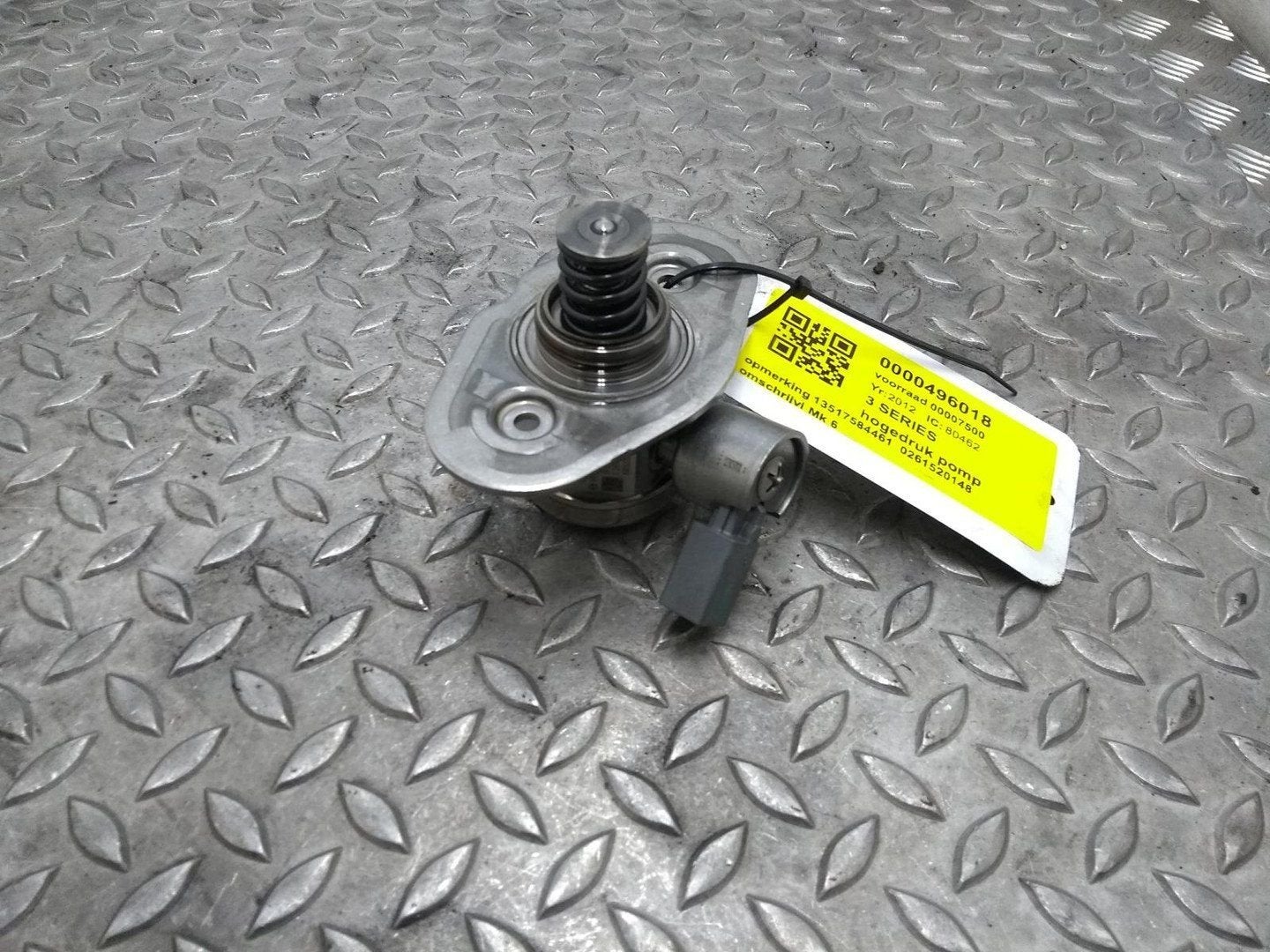 BMW 3 SERIES BRANDSTOF POMP VOOR DE INJECTOR 2012, Ophalen of Verzenden, Gebruikt, ARN erkend