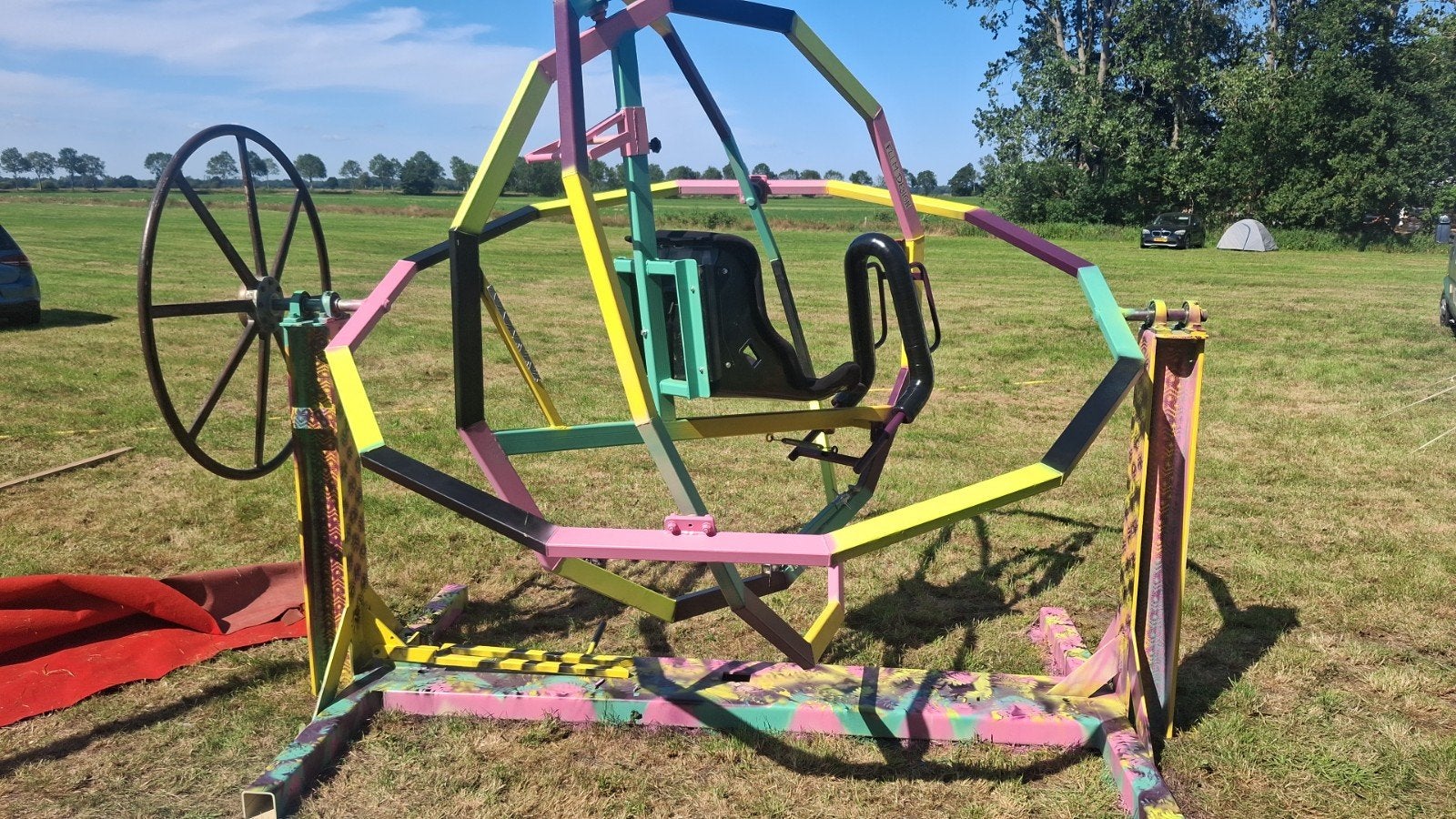 giroscoop kermis attractie, Eén persoon, Overige typen