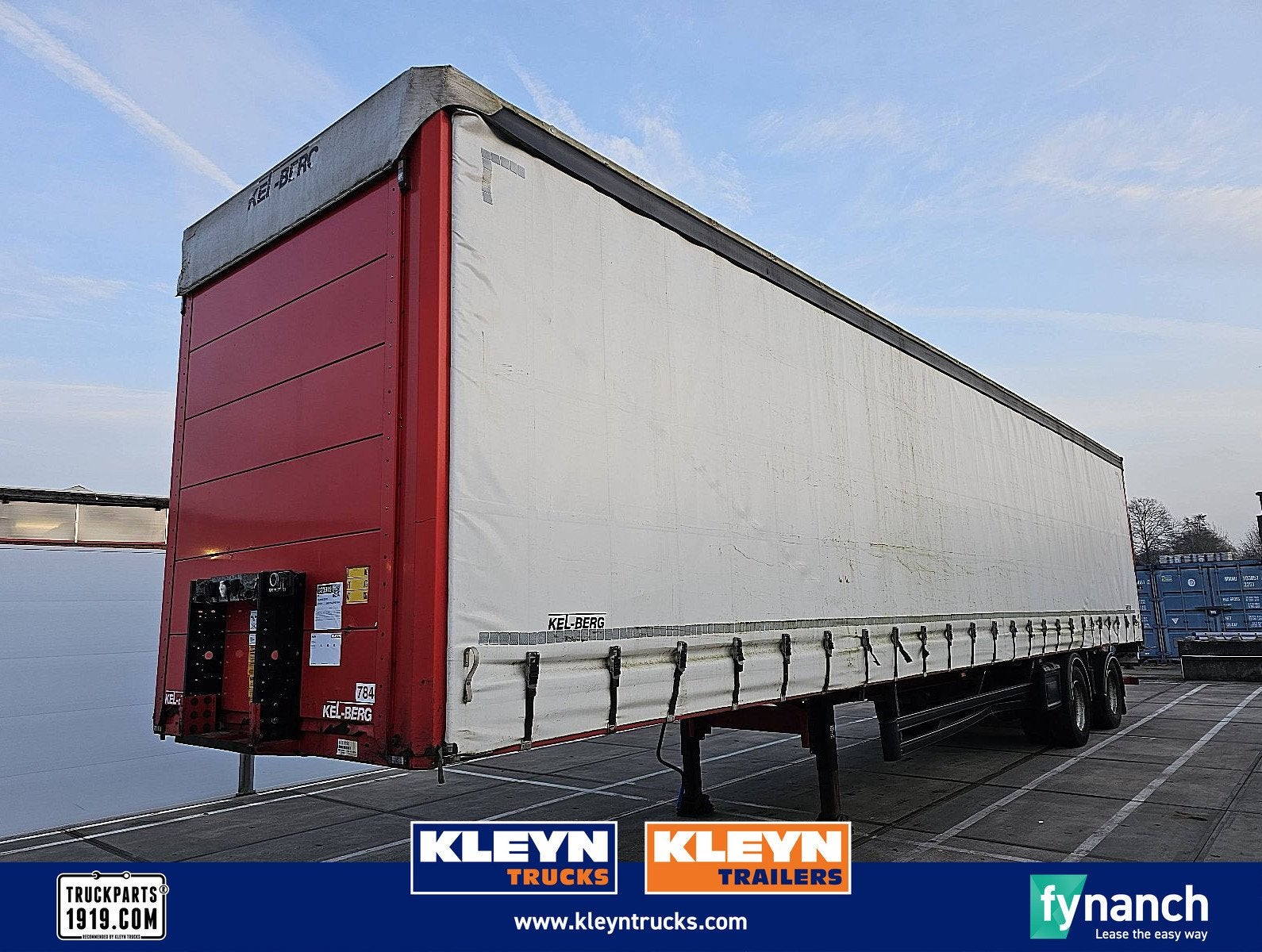 KELBERG S3582 2 axle taillift, Overige kleuren, Bedrijf, Aanhangers en Opleggers, Te koop