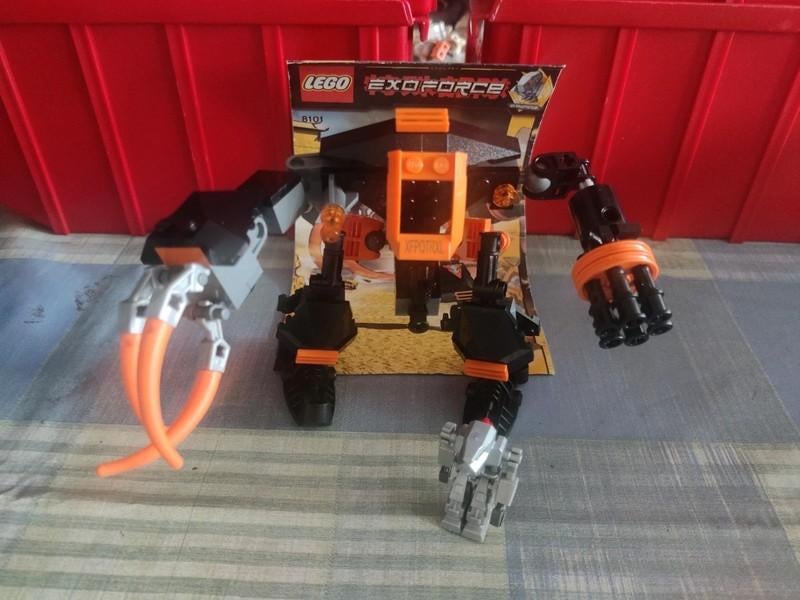 Lego Exoforce Claw Clusher 8101, Gebruikt, Overige thema's, Lego, Ophalen of Verzenden