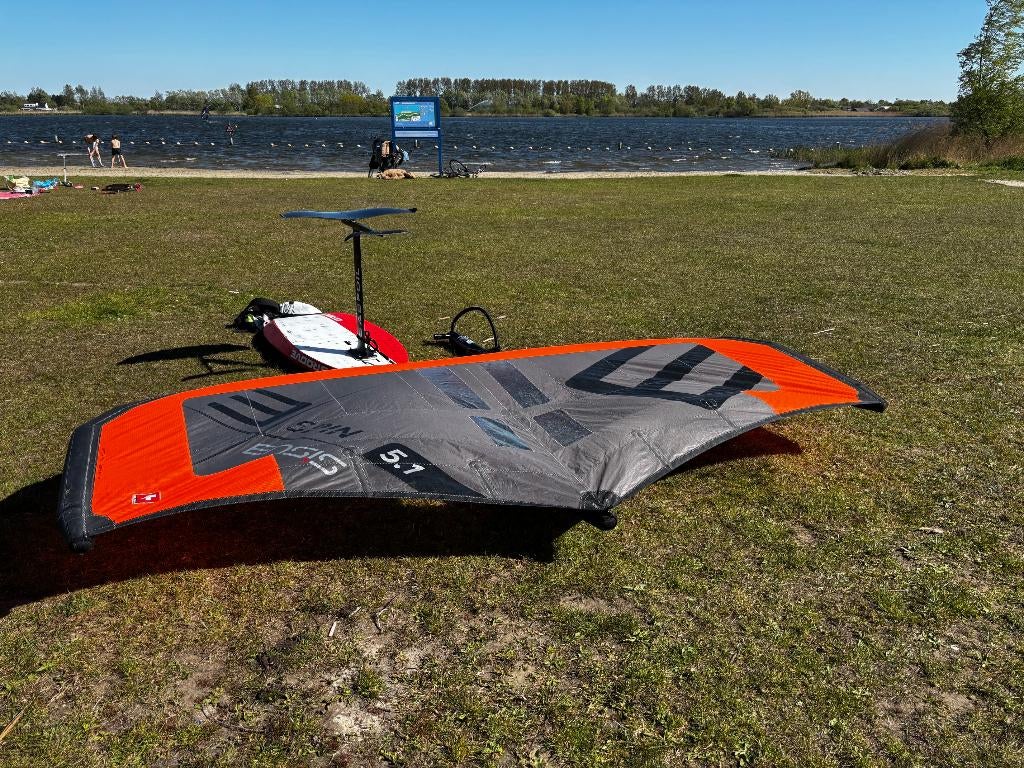 Wingfoilset voor beginner, Watersport en Boten, Wingsurfen, Ophalen, Zo goed als nieuw, Wingsurfset