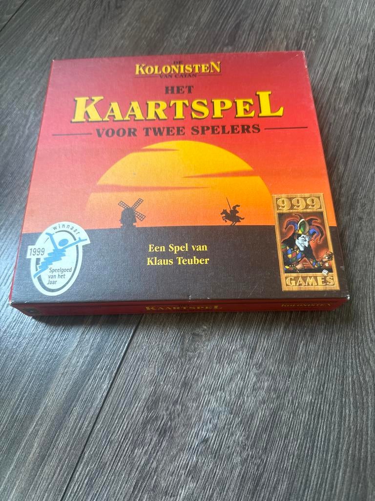 Kolonisten van Catan: Het Kaartspel voor Twee Spelers, Een of twee spelers, Ophalen, Zo goed als nieuw