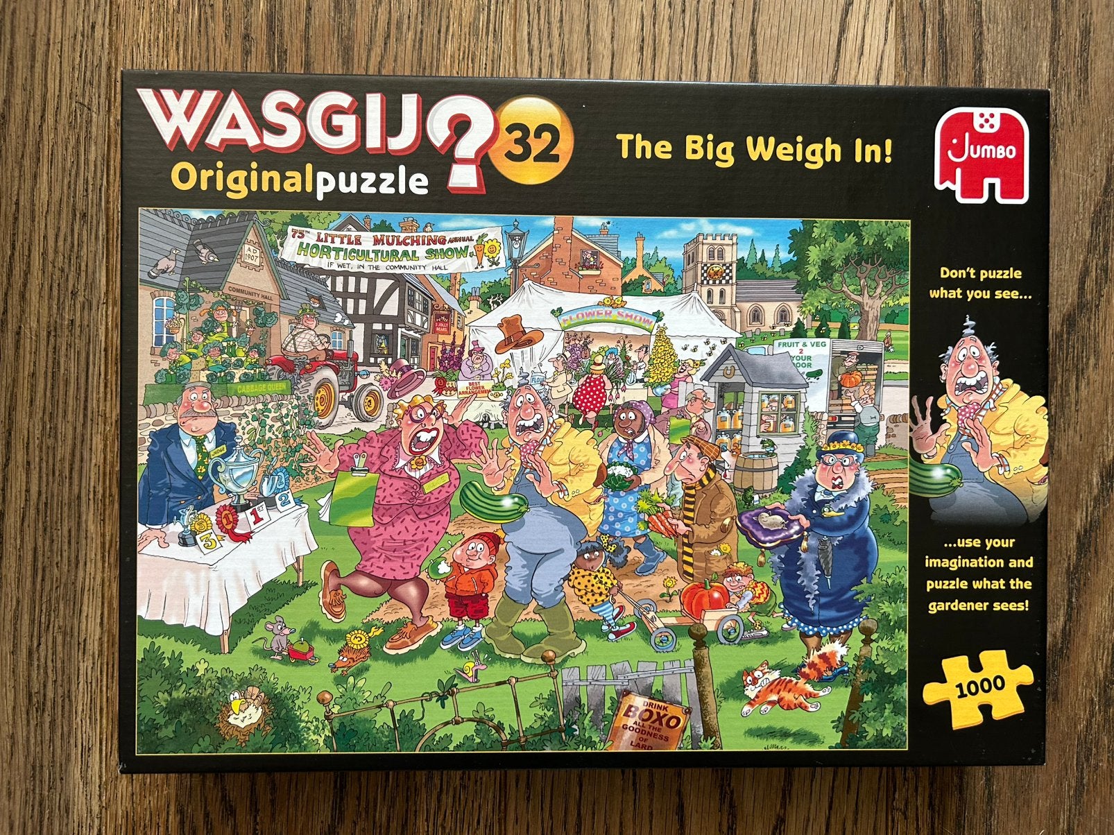 Wasgij? 32 original puzzel 1000 stukjes, Ophalen of Verzenden, 500 t/m 1500 stukjes, Zo goed als nieuw