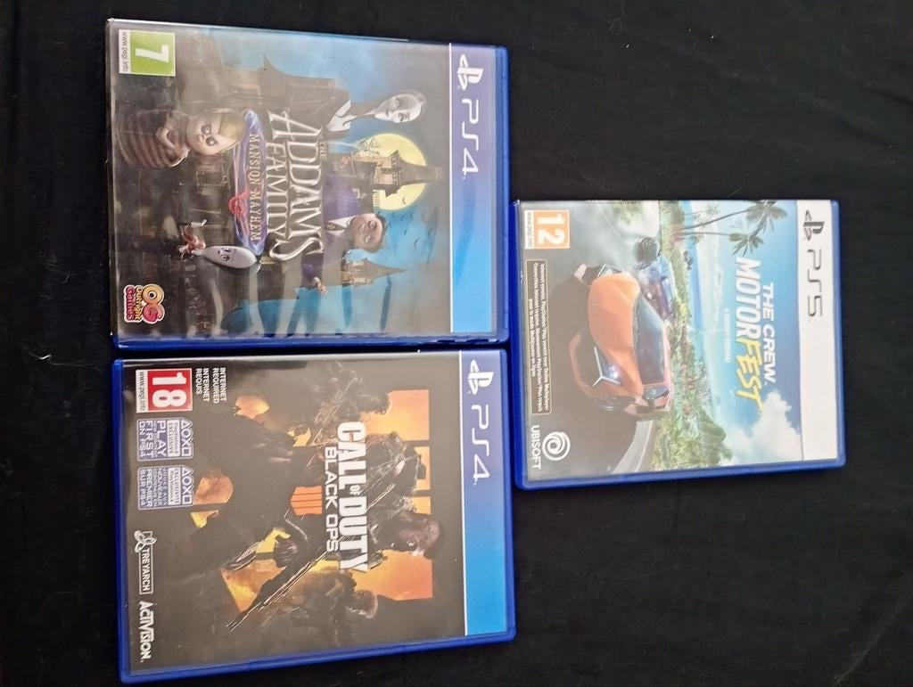Nieuwe PS4 & PS5 Spellen - The Crew Motorfest, Call of Duty, Spelcomputers en Games, Games | Sony PlayStation 5, Vanaf 18 jaar