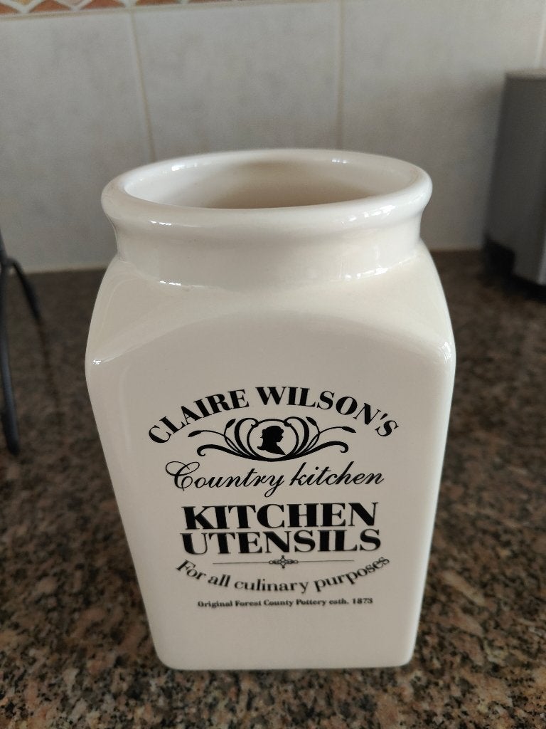 etagère, uienpot, spatelpot + filterzakjeshouder, Overige typen, Zo goed als nieuw, Steen/keramiek, Overige merken
