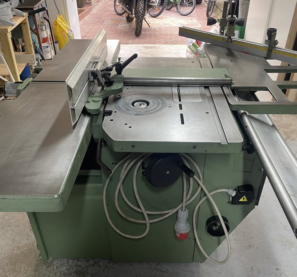 Robland X31 5-in-1 Combinatiemachine – 380V, Ophalen, Gebruikt, 70 mm of meer, Overige typen